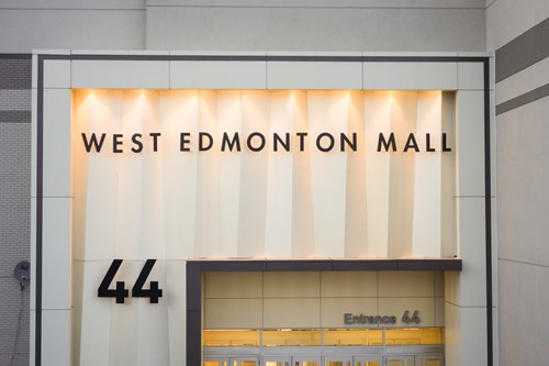 West Edmonton Mall entrance