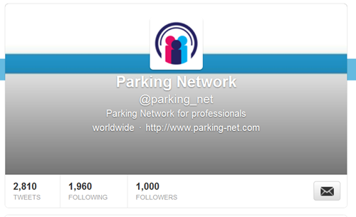 Parking Network on Twitter