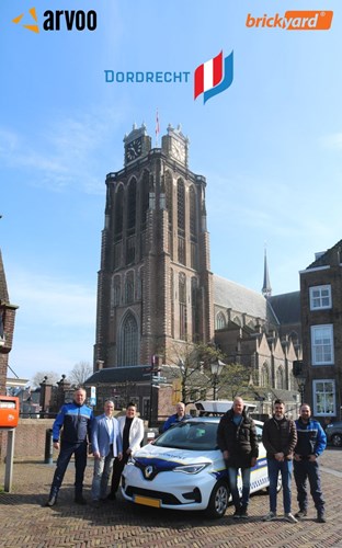 image of people from ARVOO, brickyard, and municipality Dordrecht