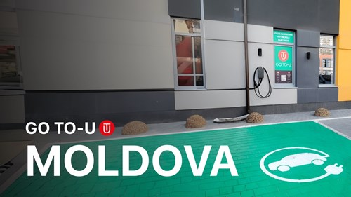 image of EV charging stations in Moldova by GO TO-U
