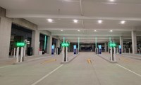 LAX Economy Parking at Los Angeles international airport, equipped with HUB smart parking technology