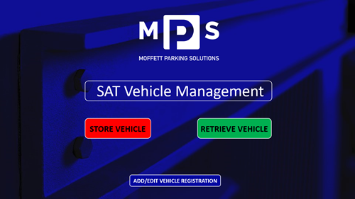Simple operation via SAT Vehicle Management Software