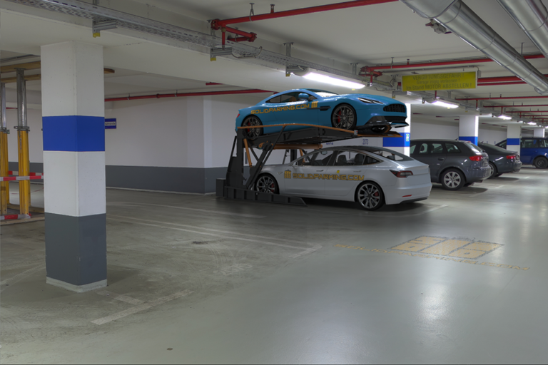 Car stackers are a type of parking system that allows you to park multiple cars in a small space.