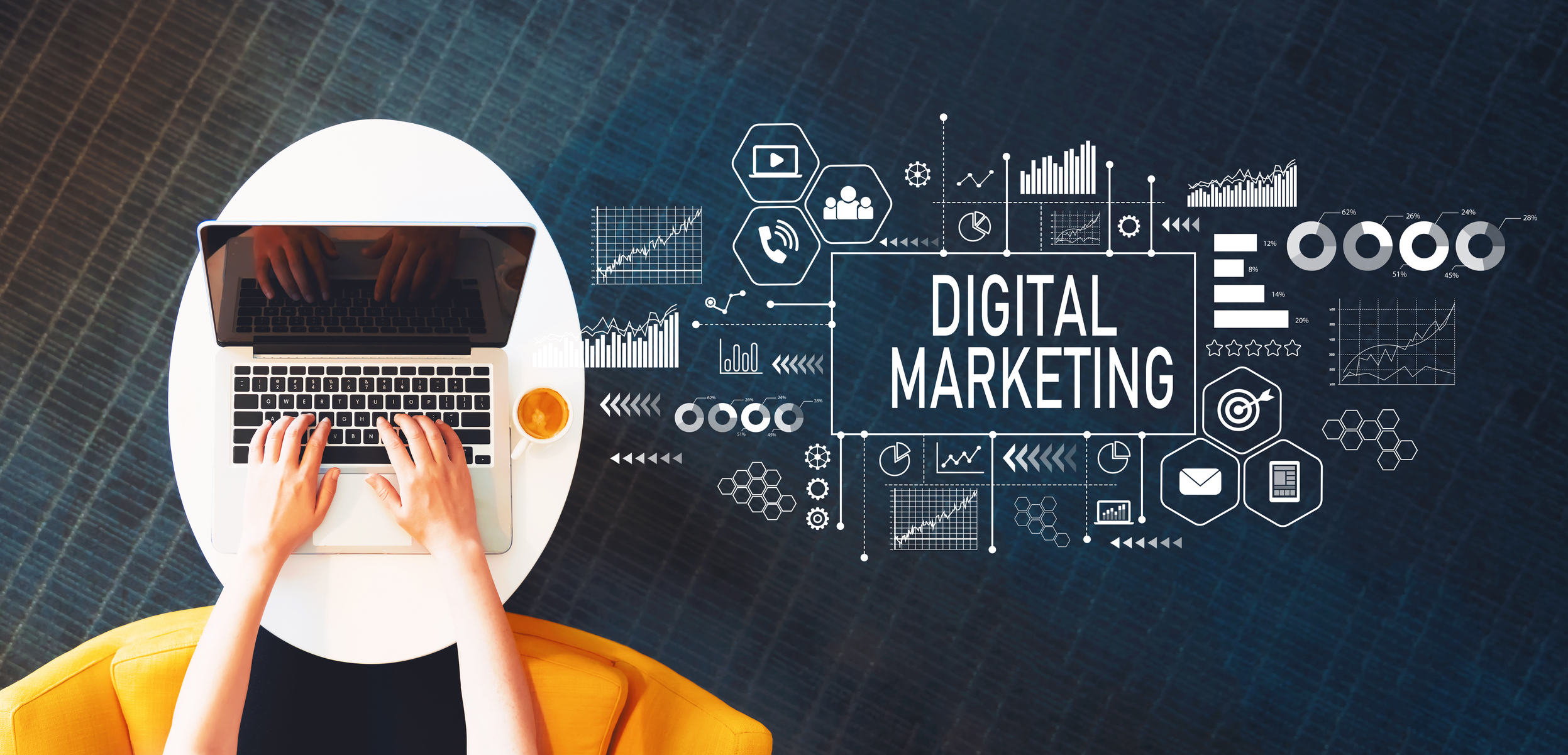 Digital Marketing: Stock Image