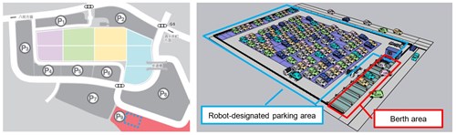 image of demenonstration area for Stanley Robotics solution