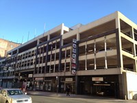 Existing PPA parking garage at Arch Street planned for renewal; photo credit: MGander
