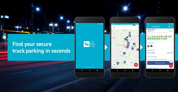 Find your truck parking in seconds