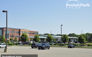 Solar parking solutions can improve an organization's image.