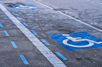 Urbiotica's solution for disabled parking guides PRM users to available spaces and monitors unauthorized use.